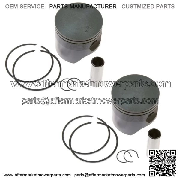 2  Standard Bore Piston Kits for Polaris 800 Snow 2017-2023 85mm