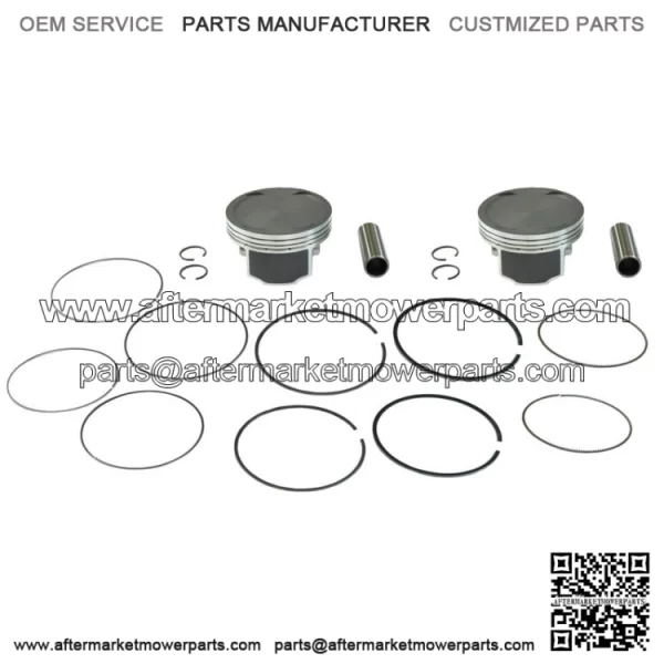 2  Standard Bore Size C Piston Kits for Kawasaki 800 Teryx & Teryx-4 85mm