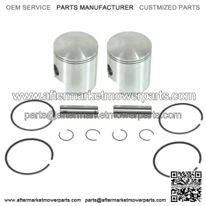 2  .020 Over Bore Piston Kits for Yamaha EX440 Exciter GP433 GP440 68.50mm