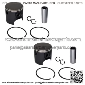 2  .020 Over Bore Piston Kits for Sea-Doo 580 1990-1996 76.5mm