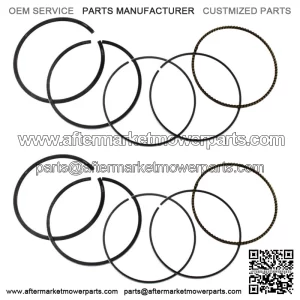 2 Sets  .020 Over Bore Piston Rings for Kawasaki KFX700 Prairie 700 82.5mm