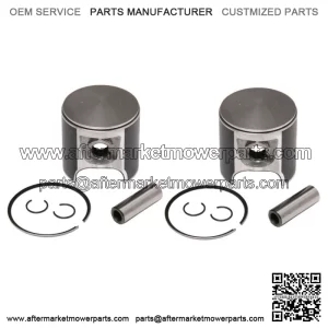 2  .020 Over Bore Piston Kits for Ski-Doo Many 1989-1999 583 Sleds 76.5mm