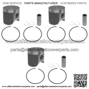 3  .020 Over Bore Piston Kits for Kawasaki Many 96-03 1100 80.5mm