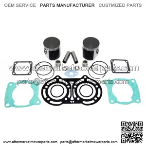 2  .020 Over Pistons, Bearings & Gasket Kit for Yamaha Banshee 350 64.5mm
