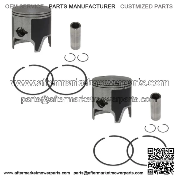 2  .040 Over Bore Piston Kits for Yamaha many Phazer & Venture 480 & 500 73mm