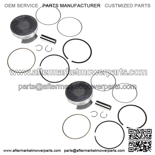2  Size A Piston Kits for Can-Am 2016-2021 850 Models Standard Bore 94mm