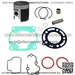040 Over Bore Piston Bearing Gasket Kit for Kawasaki 1998-2000 KX80 49mm