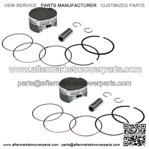 2  Piston Kits for Can-Am 2011-2018 1000 Standard Bore 91mm