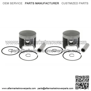 2  Piston Kits for Polaris 700 Indy XC XC SP Pro X Standard Bore 81mm