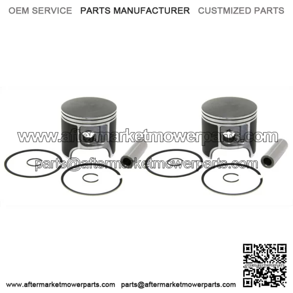 2  Piston Kits for Polaris 700 Indy XC XC SP Pro X Standard Bore 81mm