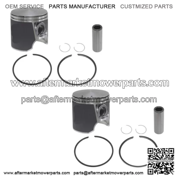 2  Standard Bore Piston Kits for Sea-Doo 650 Many 1993-1996 650 78mm