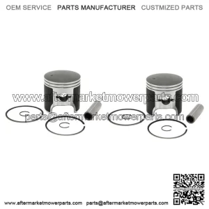 2  Standard Bore Piston Kits for Arctic Cat 700 Snow fits 1991-2000 81mm