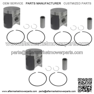 3  Piston Kits fits Kawasaki Ultra 150 & 1200 STX-R .020 Over Bore 80.5mm