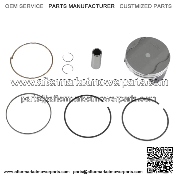 Platinum Series Piston Kit 1mm Over 86.9mm Yamaha WaveRunner FX 08-18 For: 2015 Yamaha SVHO