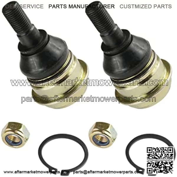 2 Front Suspension Knuckle Upper Ball Joint Compatible With John Deere Xuv Gator 855D Diesel