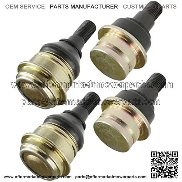 2 Front Knuckle Lower and Upper Ball Joint Compatible With John Deere Xuv Gator 855 D Diesel - Image 4