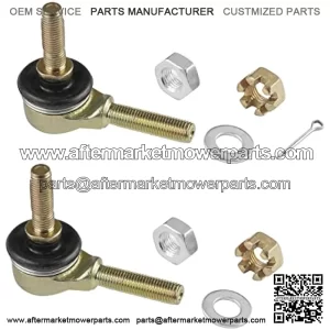 Tie Rod End Kit Compatible with Kawasaki Kvf400A Kvf400C Prairie 400 4X4 1997 1998 1999 2000