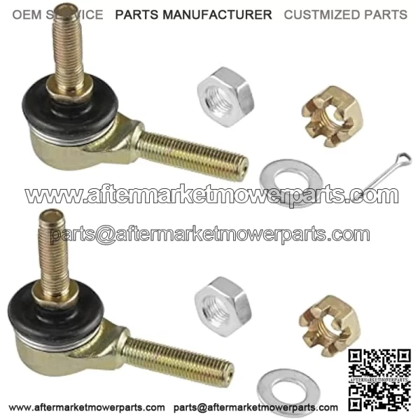 Tie Rod End Kit Compatible with Kawasaki Klf400 Klf-400 Bayou 400 4X4 1993 1994 1995 1996