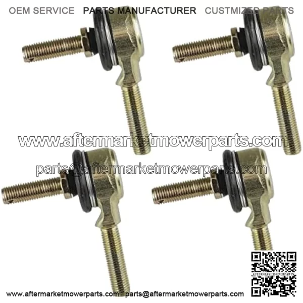 Two Sets Of Tie Rod End Kit Compatible with Kawasaki Kvf400A Kvf400C Prairie 400 4X4 1997 1998 1999 2000 - Image 4