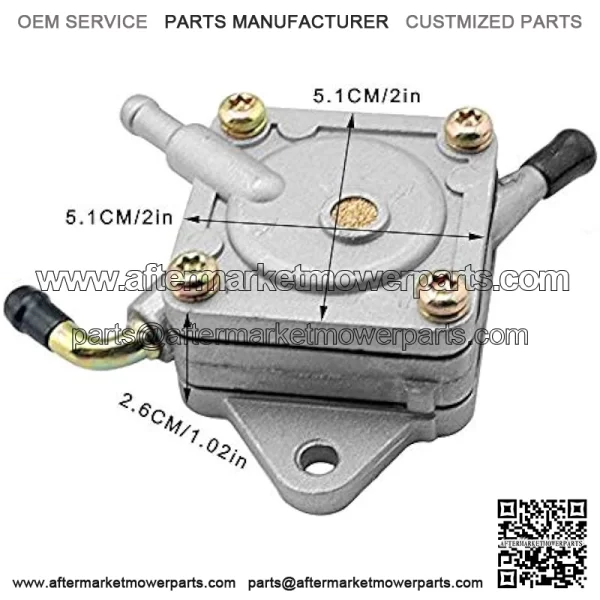 Fuel Pump AM109212 Compatible with John Deere 112L 130 160 165 175 180 185 LX172 LX176 LX186 AMT600 AMT622 AMT626 Replacement AM109212 AM106164 AM101074 - Image 2