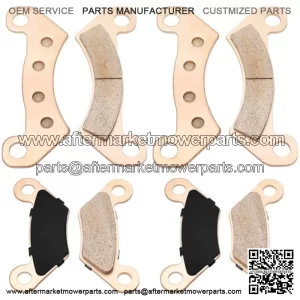 Front & Rear Brake Pads Sintered for John Deere Gator XUV 625i 825i 825E 825M 855D 855E 855M OEM# AM140607 AM141182