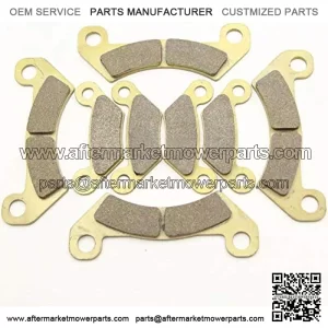 Front Rear Brake Pads Brakes for John Deere Gator XUV 625i 825i 855D 2011 FA610F FA609R AM140607 AM141182 MC0471