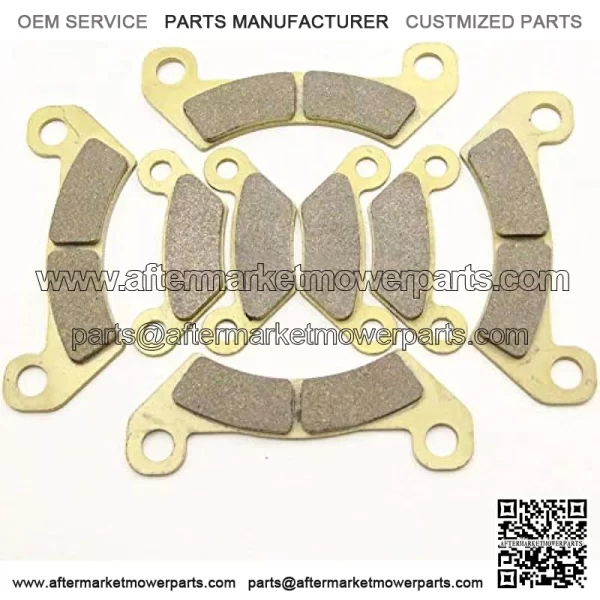 Front Rear Brake Pads Brakes for John Deere Gator XUV 625i 825i 855D 2011 FA610F FA609R AM140607 AM141182 MC0471
