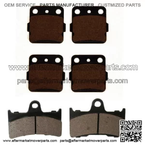 Front & Rear Severe Duty Brake Pads for Yamaha Grizzly 660 fits 2002-2008 Models