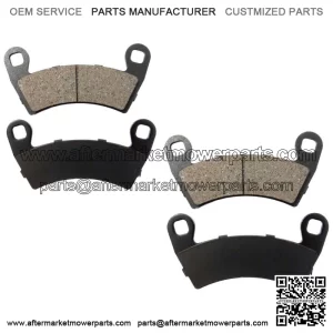 Qty 2 Front Brake Pads For Polaris Ranger 500 EFI H0 4x4 2x4 Crew UTV 06-15 For: Polaris Ranger 400