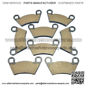 Front & Rear Brake Pads for Polaris Ranger 400 4x4 2010 2014