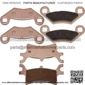 for Polaris Sportsman 800 EFI 2005-2009 Sintered Front & Rear Brake Pads For: Polaris Sportsman 800