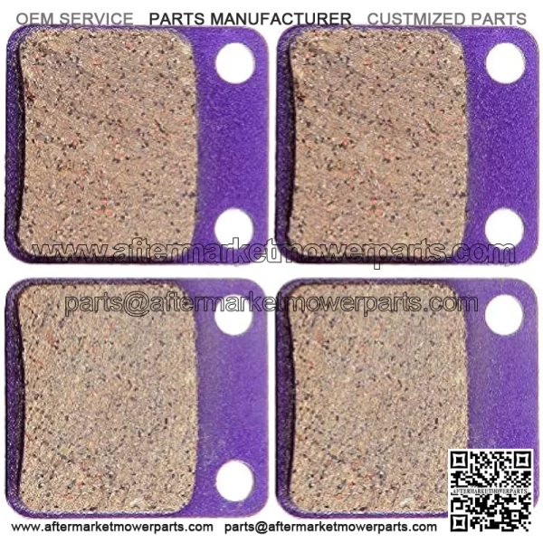 Brake Pads For Suzuki Eiger 400 2002-2007 for Honda ATC250R 1981-1982, 2 Sets Front and Rear Brake Pads - Image 5