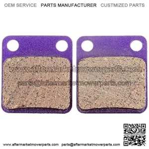 Carbon Fiber Brake Pads Fit for 2007 08 09 10 2011 for Yamaha Grizzly 350 YFM350FGI 4x4 IRS/YFM350G, 2007 08 2009 for Yamaha Big Bear 250 YFM250B
