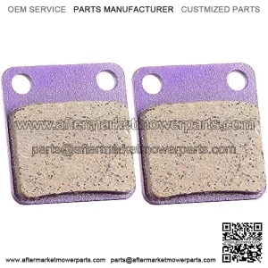 Front Carbon Fiber Brake Pads Motorcycle Motorbike Replacement Brake Pads Fit For 2008 for Hyosung TE450, 2001-2009 2011-2016 for Kawasaki KX65, 2001-2004 for Yamaha Bear Tracker 250