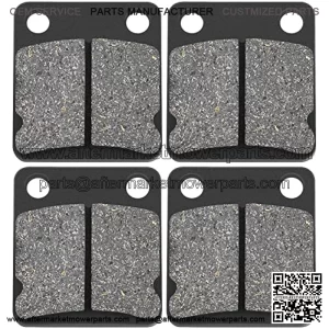 Brake Pads for Yamaha Grizzly 400 450 YFM400 YFM450 Wolverine Kodiak Big Bear YFZ350 YFZ350 Warrior Banshee Front Brake Pads 1995-2009 1999-2006 2000-2012 2007-2013