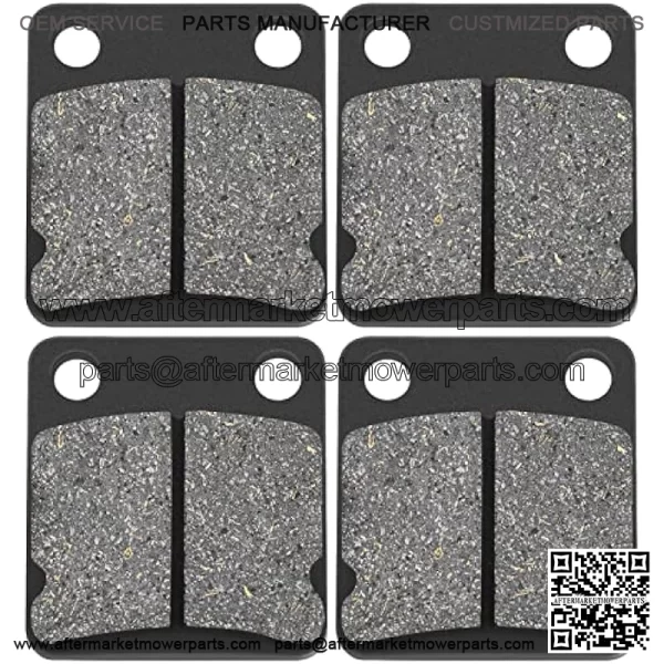 Brake Pads for Yamaha Grizzly 400 450 YFM400 YFM450 Wolverine Kodiak Big Bear YFZ350 YFZ350 Warrior Banshee Front Brake Pads 1995-2009 1999-2006 2000-2012 2007-2013