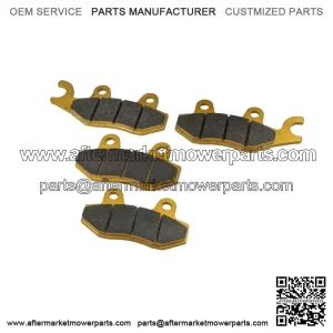 Kawasaki Teryx Teryx4 750 800 2008-2023 Ceramic Brake Pad Set Front For: More than one vehicle