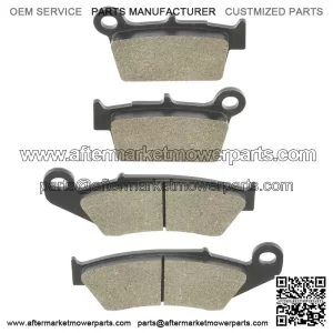 Front and Rear Brake Pads for Kawasaki KX250 KX250X KX450X 2021-2025