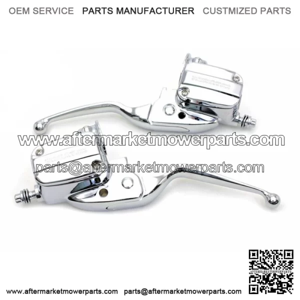 Chrome Handlebar Control Kit Hydraulic Master Cylinder 2014-2016 Harley Touring (For: Harley-Davidson)