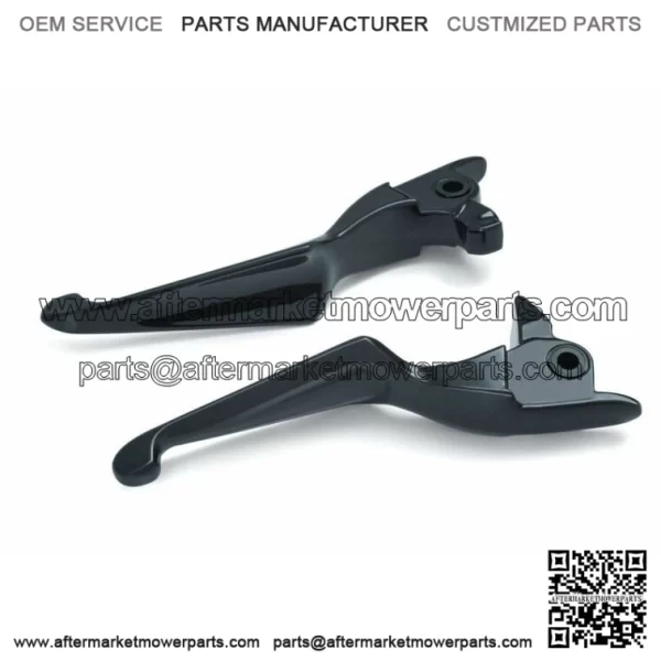 Kuryakyn Black Wide Boss Levers Harley 17-20 Touring Street Electra Road Glide (For: Harley-Davidson)