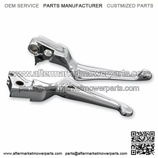 Kuryakyn Chrome Boss Blades Levers Set Pair Lever Harley Touring Trike 2008-2016 (For: Harley-Davidson)