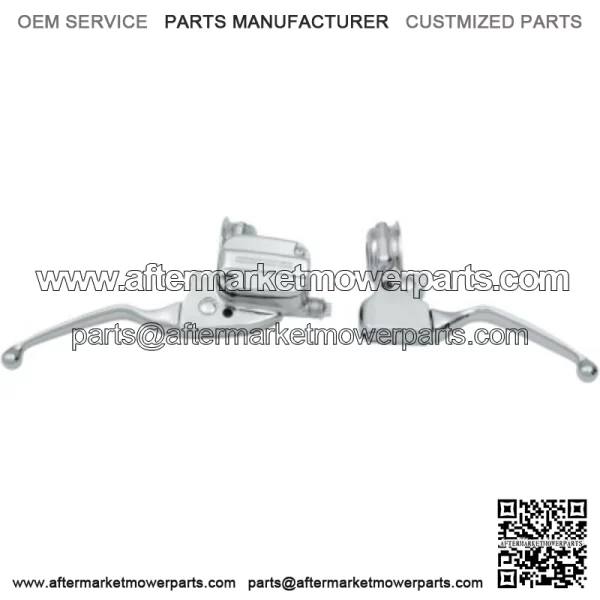 Chrome 11/16 Brake Clutch Handlebar Hand Control Kit 99-07 HarleyTouring Dresser (For: Harley-Davidson)