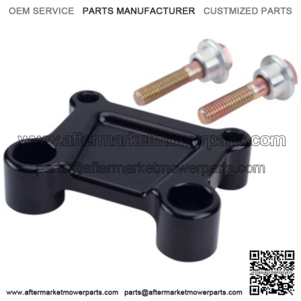 LA Choppers Black Ultra T-Bar Adapter Harley Touring Electra Glide Street Glide (For: Harley-Davidson)