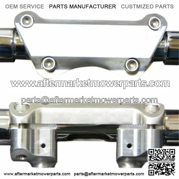 Wild One 1-1/4" to 1" Handlebar Riser Adapter Harley Road Glide FLTR Touring 15+ (For: Harley-Davidson)
