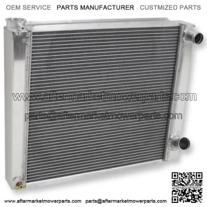 Aluminum Chevy Racing Radiator Double Pass 24" Performance IMCA 2 Row Universal