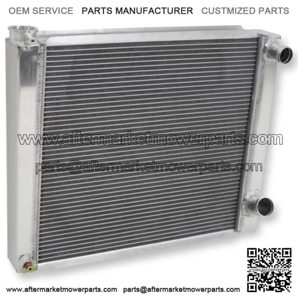 Aluminum Chevy Racing Radiator Double Pass 24" Performance IMCA 2 Row Universal