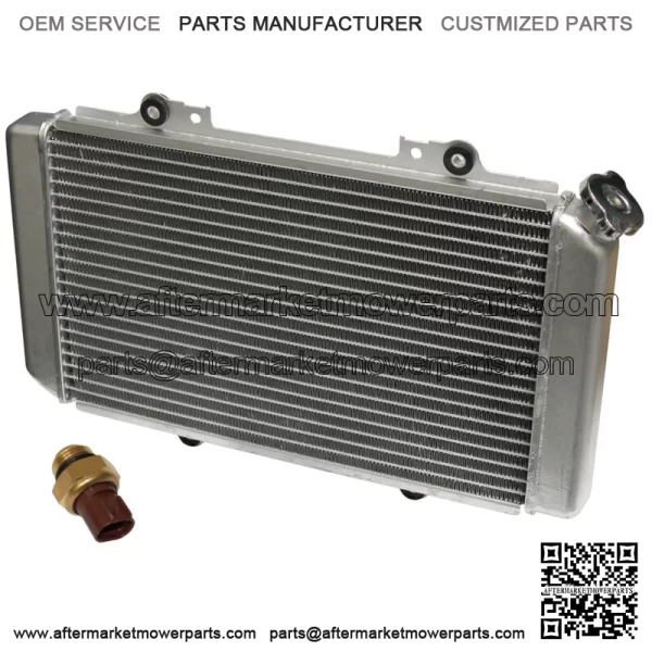 Radiator for Yamaha Grizzly 660 YFM660F Hunter 2002 2005 2007 2008 & Heat Sensor
