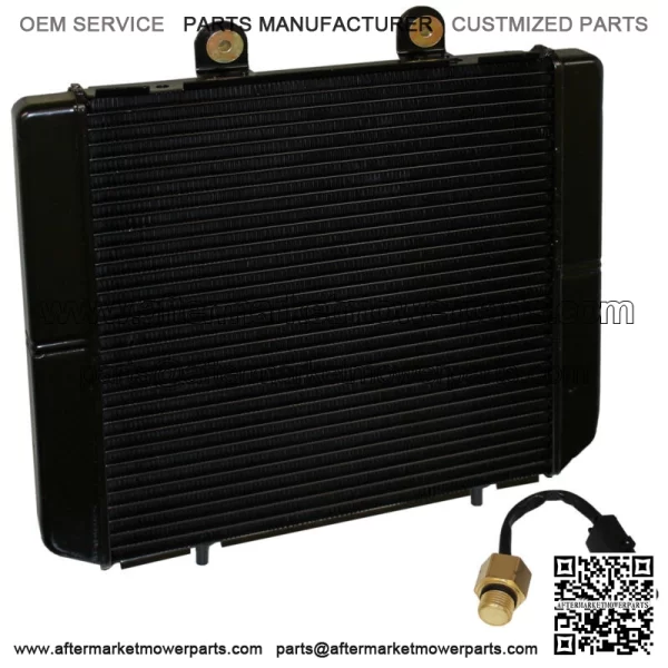 Radiator for Polaris Sportsman 500 4X4 HO 2009 2010 2011 2012 W/Sensor & Cap