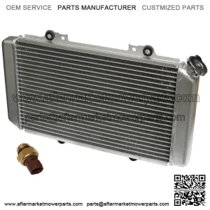 Radiator for Yamaha Grizzly 660 YFM660F 4X4 2003 2004 With Heat Sensor