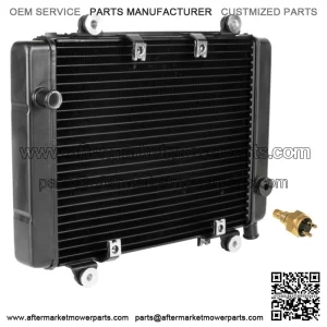 Radiator With Sensor for Kawasaki KVF650 Brute Force 650 4X4 2005-2010